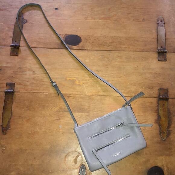 Nine West Gray Crossbody - Picture 1 of 5